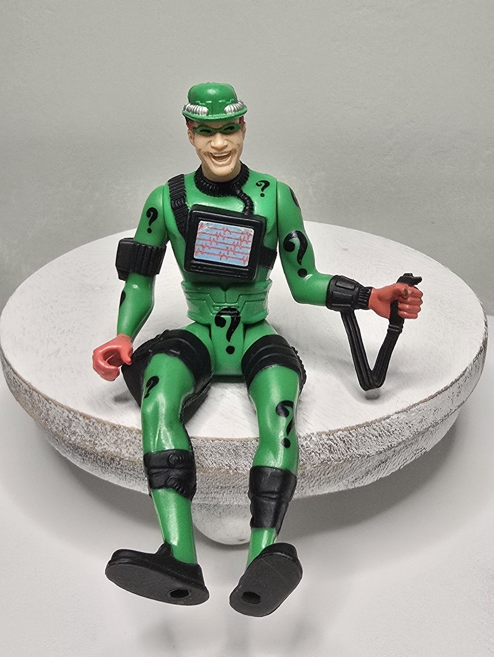 1995 Kenner Batman Forever The Riddler Jim Carrey Action Figure Toy